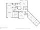 Detailed second floor plan featuring primary bedrooms, bedrooms, and bathrooms at 6516 Shamel Dr, Indianapolis, IN 46278