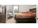 Bedroom with closet, vanity and window at 7517 Heben Dr, Indianapolis, IN 46113