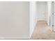 Hallway with carpet and doors at 7517 Heben Dr, Indianapolis, IN 46113