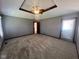 Carpeted bedroom featuring recessed ceilings, two entries, neutral paint and plenty of natural light at 791 W 500 S, Greenfield, IN 46140