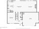 Floor plan showcasing the layout of the first floor, including the kitchen, dining room, and Gathering room at 9723 Violet Cir, Indianapolis, IN 46239
