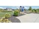 A lovely neighborhood playground provides a safe and fun area for children to play and socialize at 9723 Violet Cir, Indianapolis, IN 46239