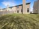 Spacious backyard with room for entertaining; a blank canvas for outdoor landscaping at 10453 Apple Creek Dr, Indianapolis, IN 46235