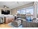 Inviting living area with a bar and comfortable seating, great for entertaining at 1529 N Alabama N St # B, Indianapolis, IN 46202