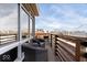 A great view from the rooftop deck, featuring outdoor seating and a unique space at 1529 N Alabama N St # B, Indianapolis, IN 46202