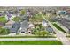 Aerial view of the neighborhood highlighting the proximity to the Monon Trail at 1655 Cornell Ave, Indianapolis, IN 46202