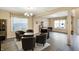 Comfortable living space featuring stylish furniture, modern lighting, and an open layout perfect for gatherings at 2282 Creekland Dr, Columbus, IN 47201