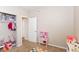 Bedroom featuring a closet and a pink kitchen set at 3147 Bonham Dr, Indianapolis, IN 46222