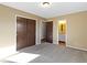 Comfortable bedroom with closet and attached bathroom at 321 Pleasantview Dr, Greenwood, IN 46142