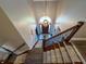Grand foyer featuring a striking chandelier, high ceilings and arched entryway at 3610 Eagle Emblem Ct, Greenwood, IN 46143