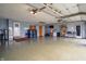 Large garage featuring epoxy flooring, a washer and dryer, and extra storage space at 3777 S 300 E, Anderson, IN 46017