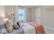 bedroom featuring a twin-size bed, window with natural light and decor for  at 4738 E Shadowbrook Dr, Camby, IN 46113
