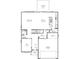 Detailed first floor plan showing the layout of the kitchen, garage, great room, and flex room at 4738 E Shadowbrook Dr, Camby, IN 46113