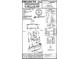 Detailed plot plan showing the location of the house and garage, the driveway, and landscaping at 4738 E Shadowbrook Dr, Camby, IN 46113