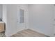 Bright entryway with durable floors, white trim, and a door with glass panes at 5777 Cr W 750 N, McCordsville, IN 46055