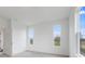 Bright bedroom with natural light, neutral carpet, and two large windows at 5785 Cr W 750 N, McCordsville, IN 46055