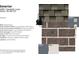 Exterior brick detail with timberline weathered blend shingles and seaside black lighting at 6887 Oakdale Ln, Avon, IN 46123