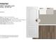 Interior 2 panel textured arch door with lantern hill cinnamon walnut plank flooring at 6887 Oakdale Ln, Avon, IN 46123