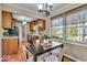 Eat-in kitchen featuring stainless appliances and views to the outside at 9715 Mallery Dr, Noblesville, IN 46060