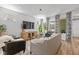 Inviting living room with a cozy seating arrangement, stylish decor, and ample natural light at 17301 Dallington St, Westfield, IN 46074