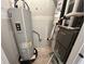 Utility room featuring a Bradford White water heater and a Lennox furnace at 17301 Dallington St, Westfield, IN 46074