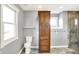 Bathroom with a storage cabinet, toilet, and heated floors at 195 Hess Rd, Martinsville, IN 46151