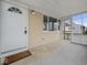 Charming screened-in porch perfect for relaxing and enjoying the outdoors at 329 Roosevelt Dr, Shelbyville, IN 46176