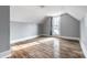 Attic bedroom featuring hardwood floors, neutral walls and a dormer window at 4610 W 72Nd St, Indianapolis, IN 46268
