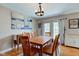 Cozy dining room with wooden furniture and decor at 5937 Guilford Ave, Indianapolis, IN 46220