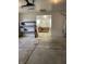 A large garage showcases ample storage space and a workbench area for projects at 6816 Russett Dr, Plainfield, IN 46168