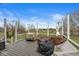 Open air deck perfect for entertaining with ample outdoor seating at 7254 Cambridge Pl, Avon, IN 46123