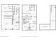 Detailed floor plan showcasing the layout of the home's floors, rooms, and dimensions at 7845 Bluff Rd, Indianapolis, IN 46217