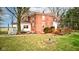 View of the deck, patio, and well-maintained backyard at 10573 W 550 N, Thorntown, IN 46071