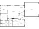 Detailed floor plan showcasing the layout, including the living room, kitchen, bedrooms, bathrooms and garage at 13381 N White Cloud Ct, Camby, IN 46113