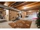 Partially finished basement featuring exposed duct work and some storage at 15046 Sullivan Ln, Westfield, IN 46074