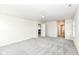 Large bedroom with neutral walls and carpet, plus an open doorway at 18203 Sunbrook Way, Westfield, IN 46074
