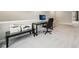 Bright office space with modern desk, neutral carpet, and plenty of work space at 2156 W 171St St, Westfield, IN 46074