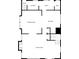 A floor plan presents the layout of the first floor, including the kitchen, living room, and dining room at 2620 Central Ave, Indianapolis, IN 46205