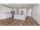 Spacious kitchen featuring an island, stainless steel appliances, and ample counter space at 3308 Morab Dr, Zionsville, IN 46077