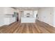 Bright and open kitchen featuring a large island, stainless steel appliances, and white cabinetry at 3308 Morab Dr, Zionsville, IN 46077
