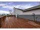 Expansive deck perfect for outdoor entertaining and relaxation with ample space and scenic views at 3701 Dorval Pl, Indianapolis, IN 46228