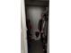 Walk-in closet offering ample storage space for clothing and personal items at 4480 Village Ln # 2, Indianapolis, IN 46254