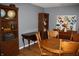 Charming dining room with hardwood floors, and an inviting atmosphere at 5437 Powder River Ct, Indianapolis, IN 46221