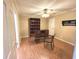 Bedroom featuring hardwood floors and vintage furniture at 1054 Carters Grove, Indianapolis, IN 46260