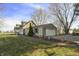 Home exterior featuring a two-car garage and a well-maintained lawn at 11686 S 825 W, Edinburgh, IN 46124