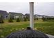 View of the backyard and neighboring houses at 1274 Clairet, Westfield, IN 46074