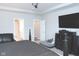 Bedroom featuring neutral walls, dark furniture, and plush carpeting for a relaxing and inviting space at 1274 Clairet, Westfield, IN 46074
