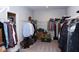 Spacious walk-in closet with ample storage and organization at 1274 Clairet, Westfield, IN 46074