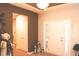 Welcoming entryway featuring a bright front door, sidelights, and modern decor at 1274 Clairet, Westfield, IN 46074