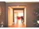 Open living space featuring hardwood floors and a view of the seating area at 1274 Clairet, Westfield, IN 46074